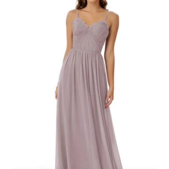 Azazie Ruiz Bridesmaid dress light dusty purple - Picture 3 of 11